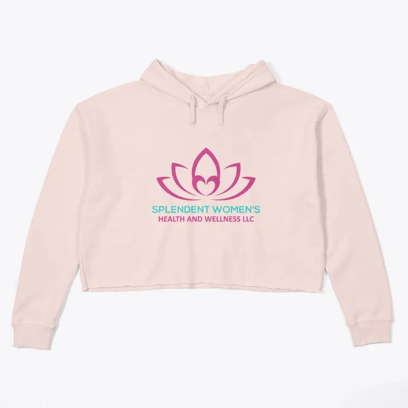 Splendent Women's Crop Hoodie