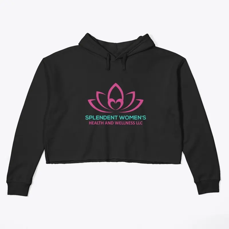 Splendent Women's Crop Hoodie